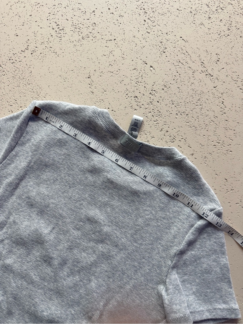 Skims Ribbed Tee - Picture 7 of 8
